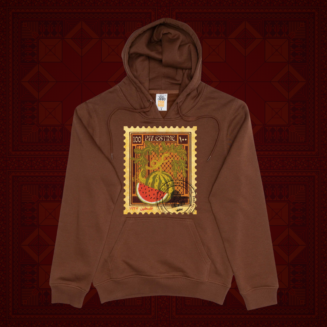 "Palestine Stamp" Hoodie