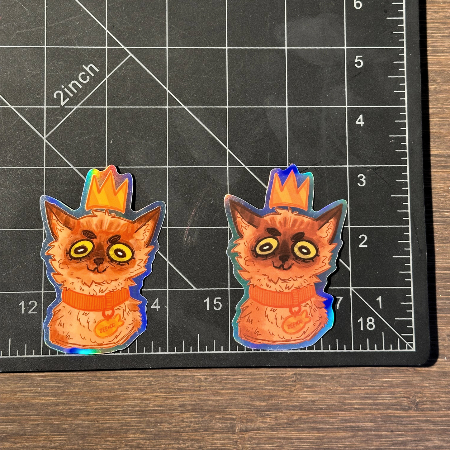 "King Zeekoo" Sticker