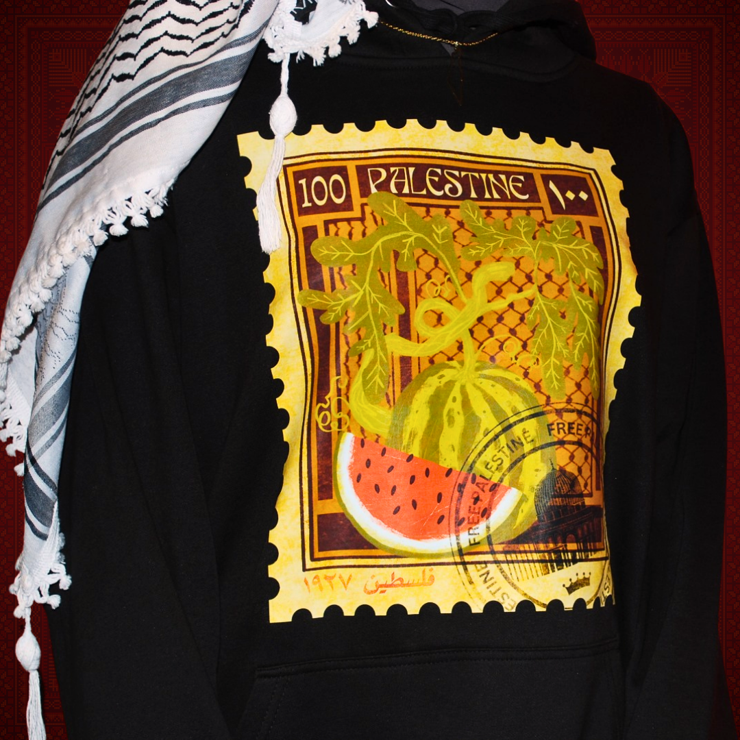 "Palestine Stamp" Hoodie