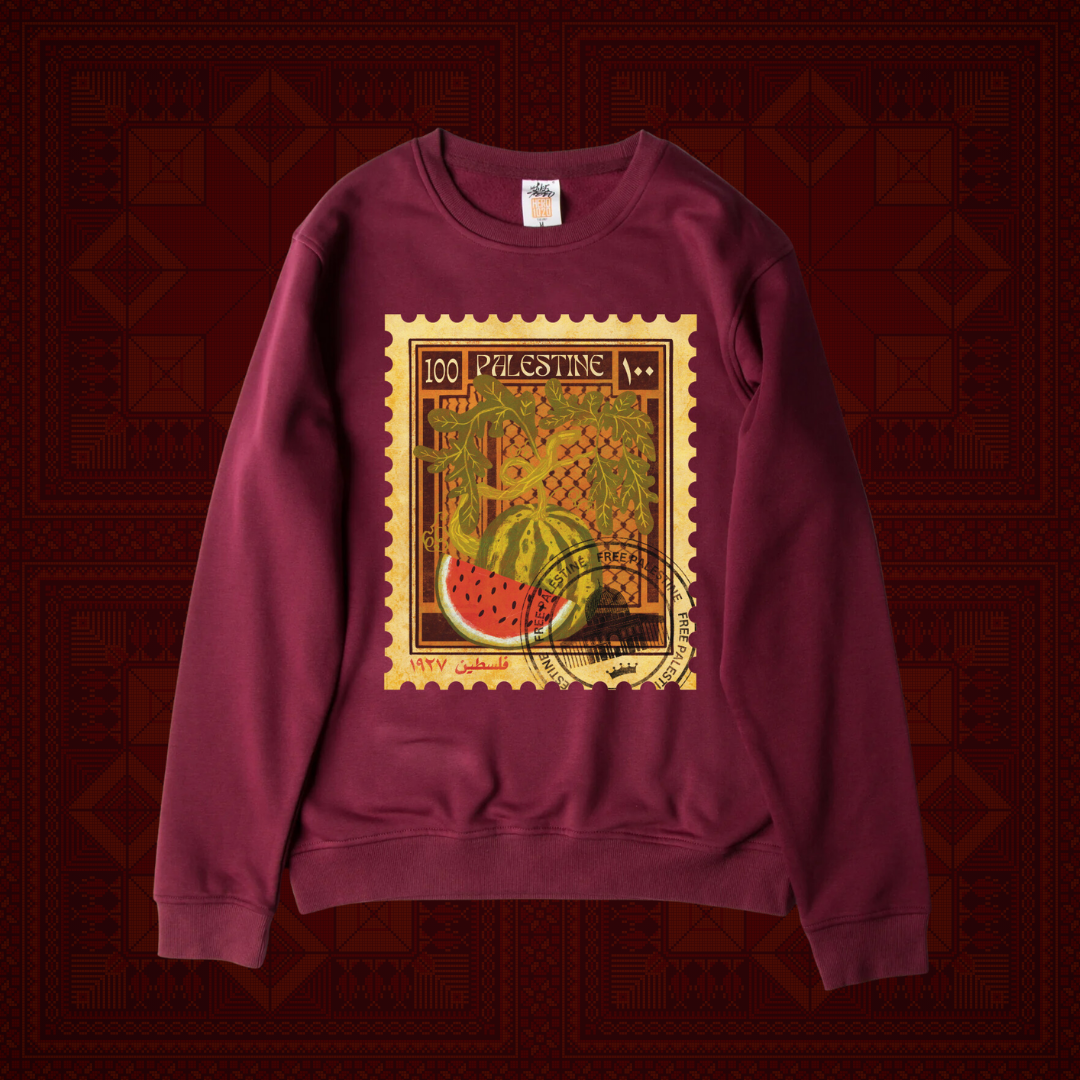 "Palestine Stamp" Sweatshirt