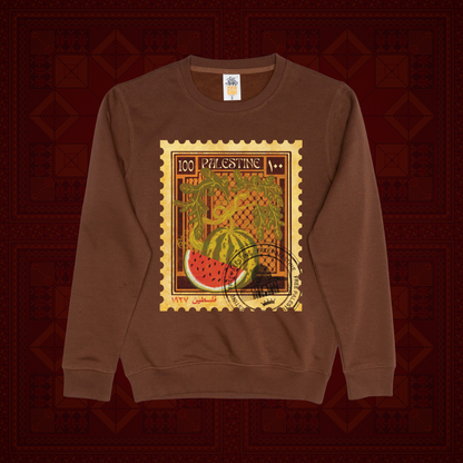 "Palestine Stamp" Sweatshirt