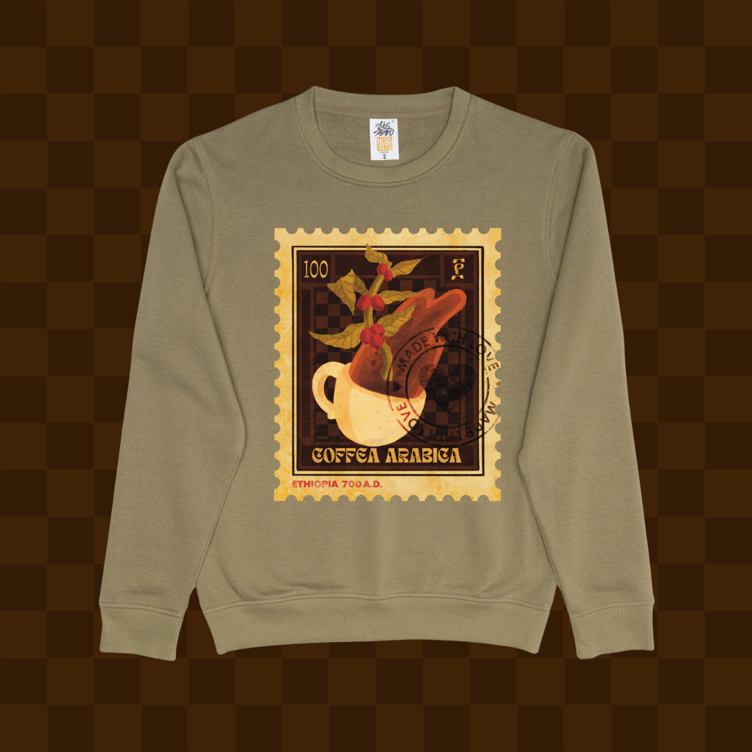 "Coffee Stamp" Sweatshirt