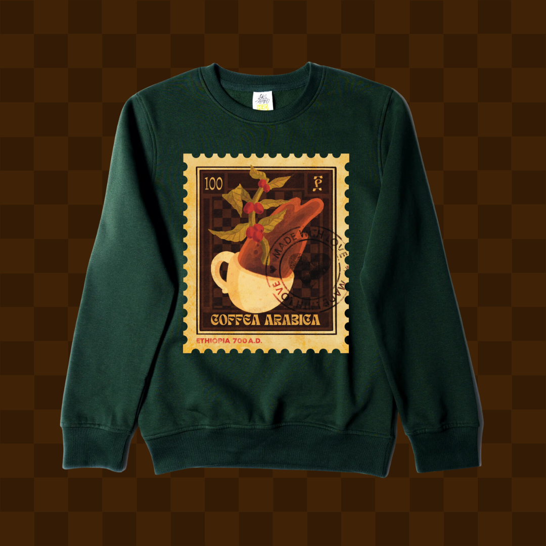"Coffee Stamp" Sweatshirt