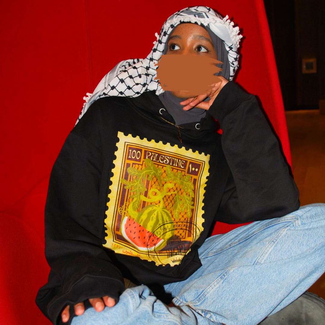 "Palestine Stamp" Hoodie