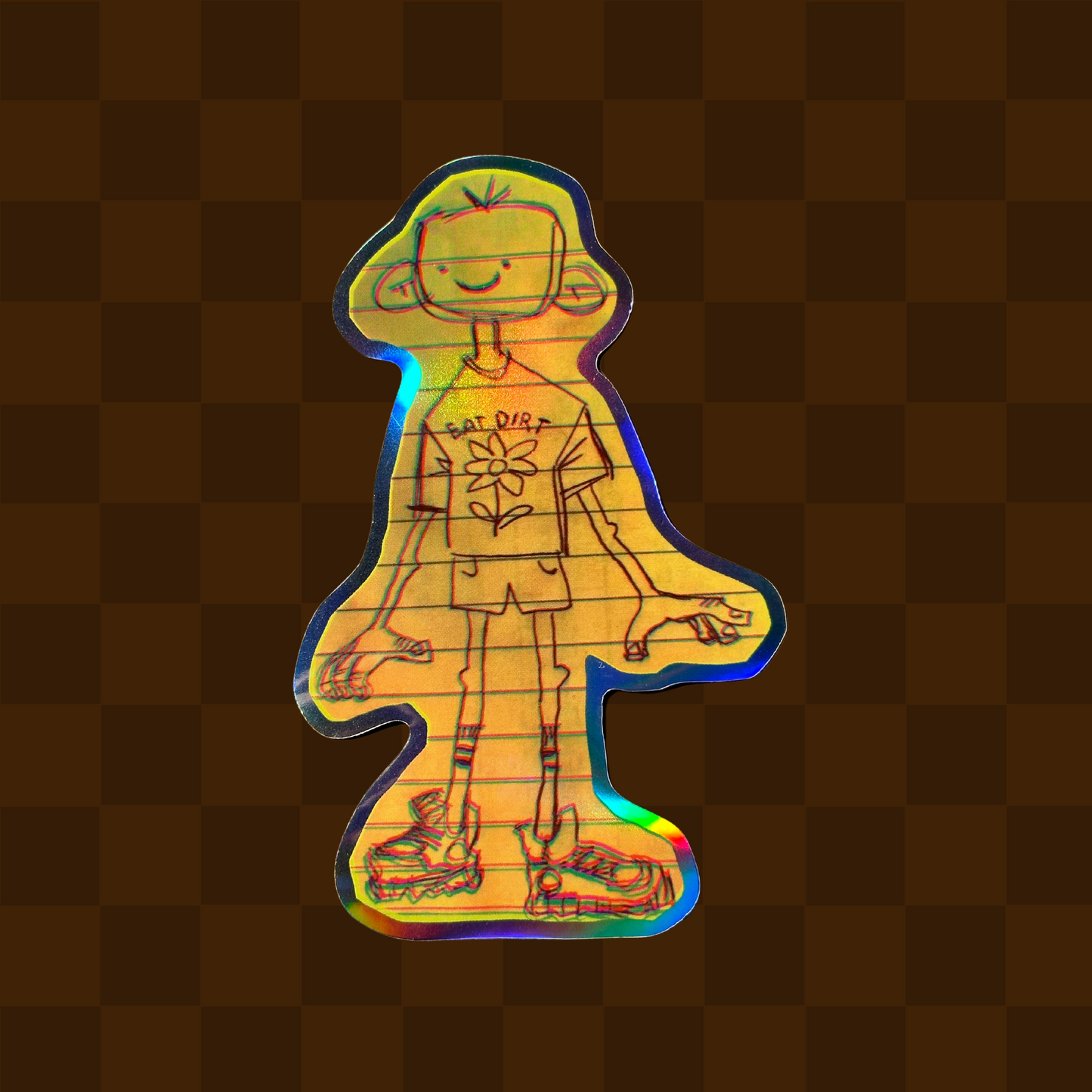 "Eat Dirt" Sticker