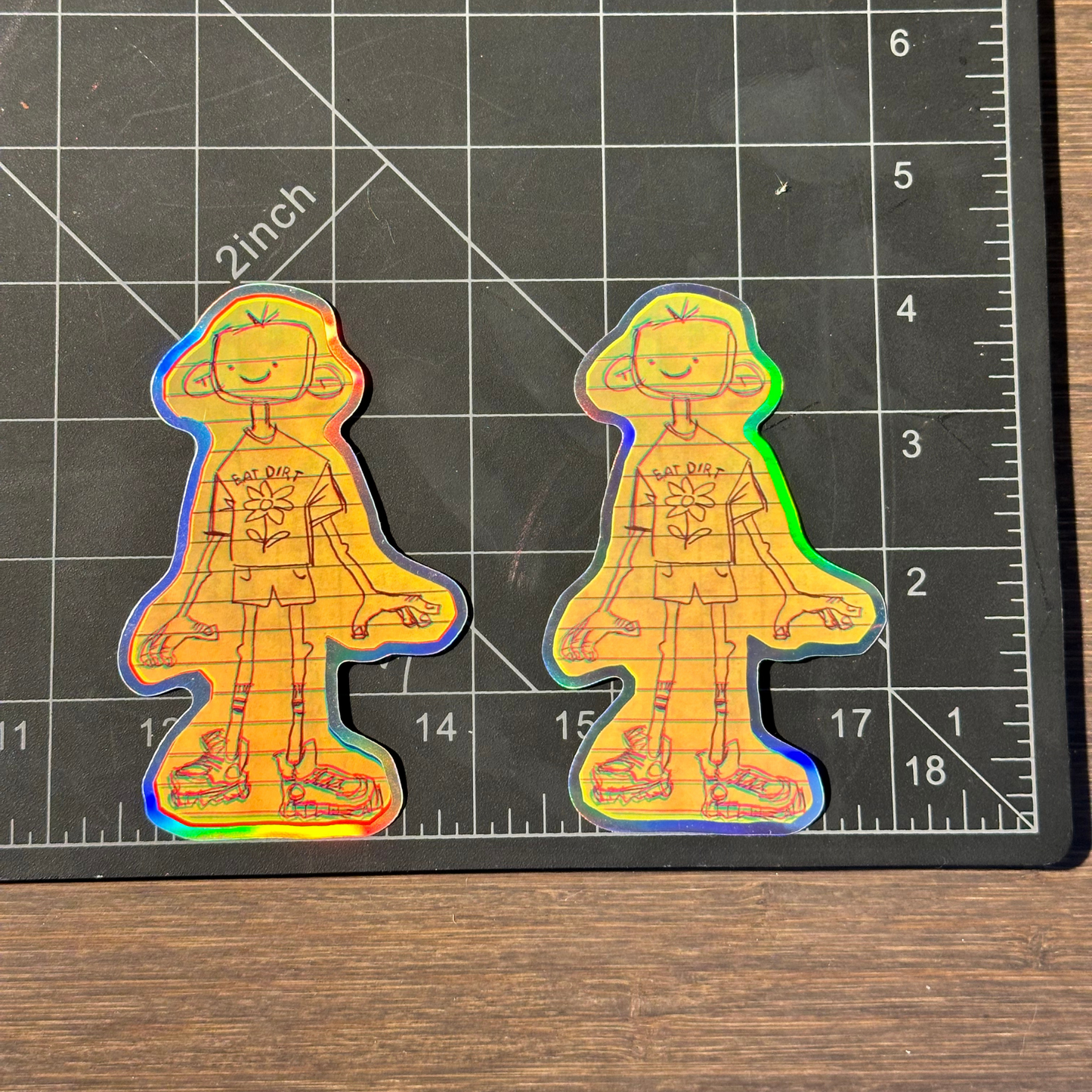 "Eat Dirt" Sticker