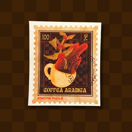 "Coffee Stamp" Sticker